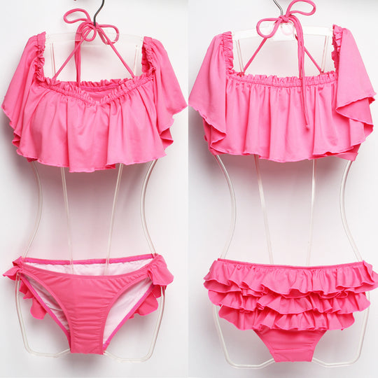 Damen Badeshorts mit Rüschenschnitt EB