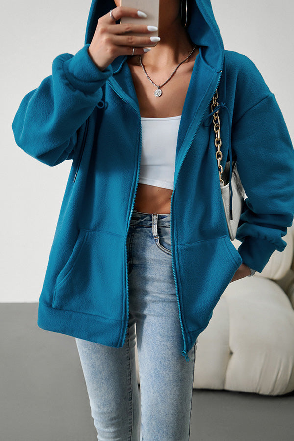 EB | Lässiger Pullover cardigan mit Kapuze
