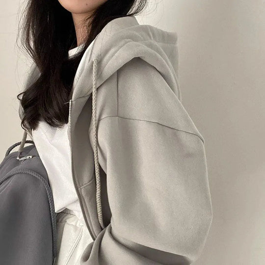 EB | Stilvoller Kurzer Kapuzenpullover
