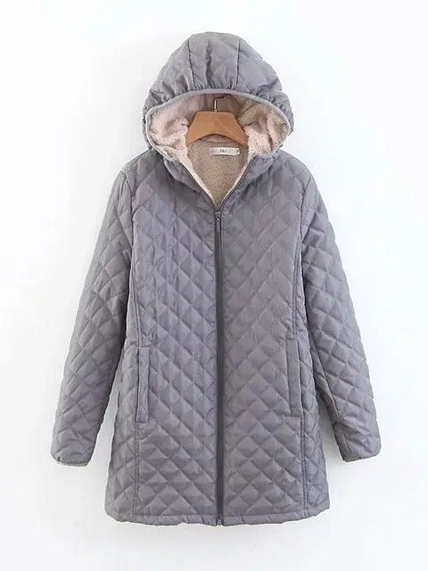 EB | Warme Steppjacke mit Kapuze