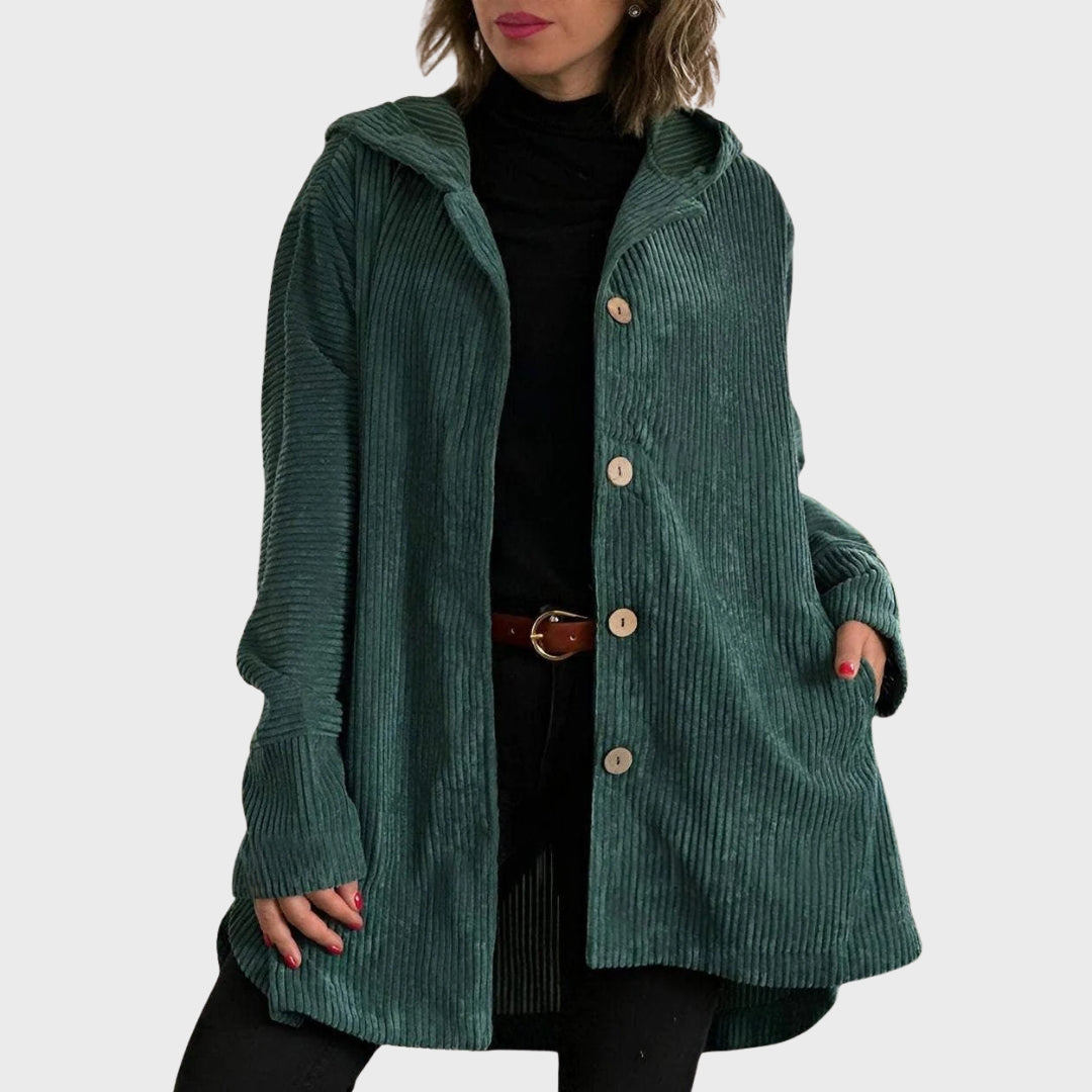 EB | Gemütliche Kordjacke mit Kapuze