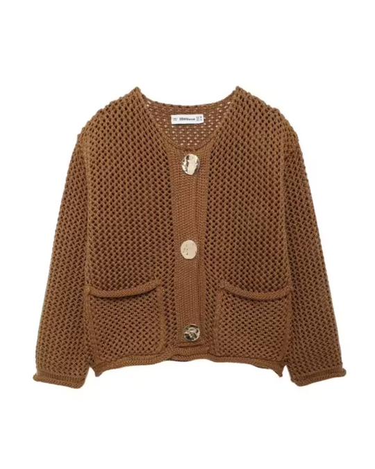 EB | Burgundy Cardigan