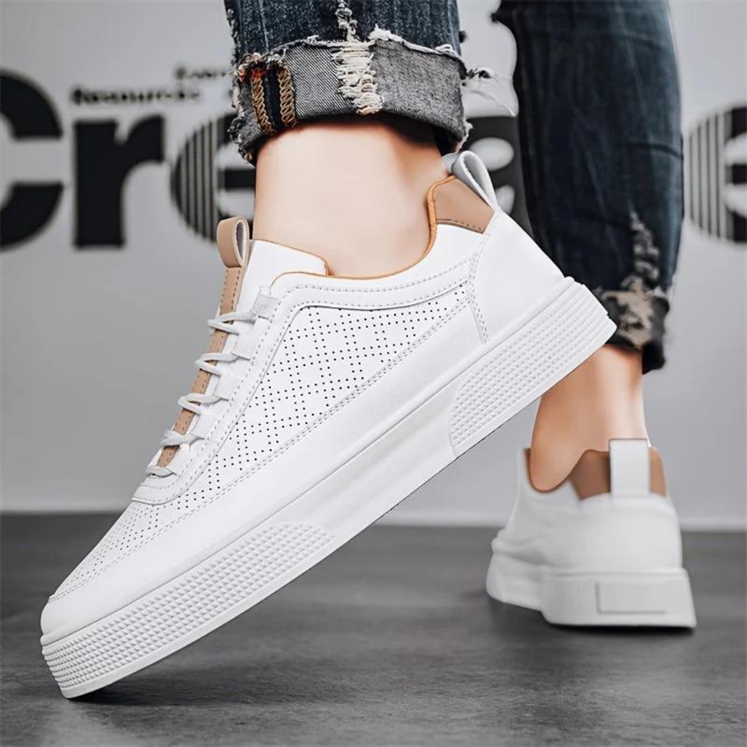 EB | Bequeme Lässig Weiße Herrenschuhe