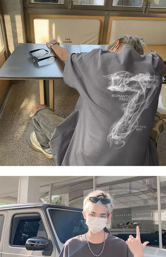 EB | Lockeres T-Shirt in Übergröße für Männer