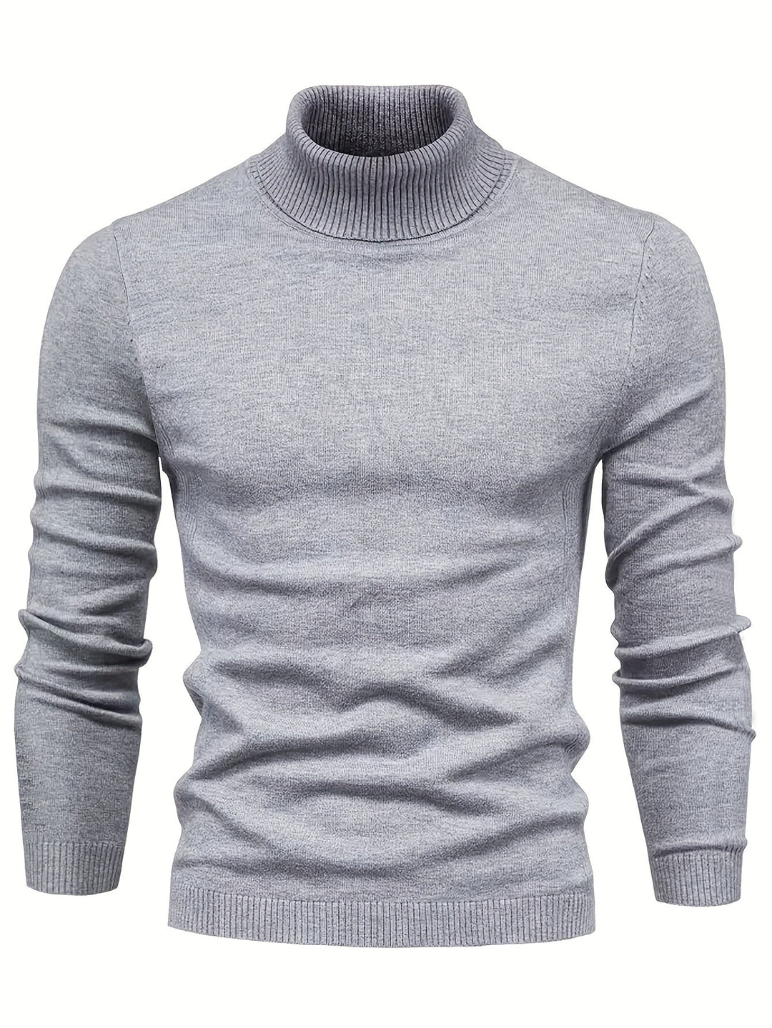 EB | Klassischer Rollkragenpullover Weich und Stilvoll Wollmischung
