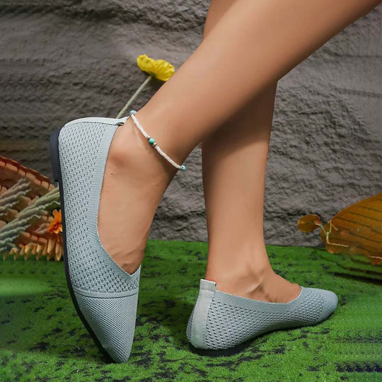 Atmungsaktive Spitzzehen-Schuhe EB