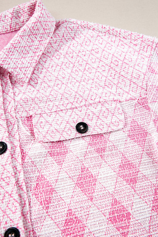 EB | Karo Hemdjacke Baumwollmischung Bunt und Schick