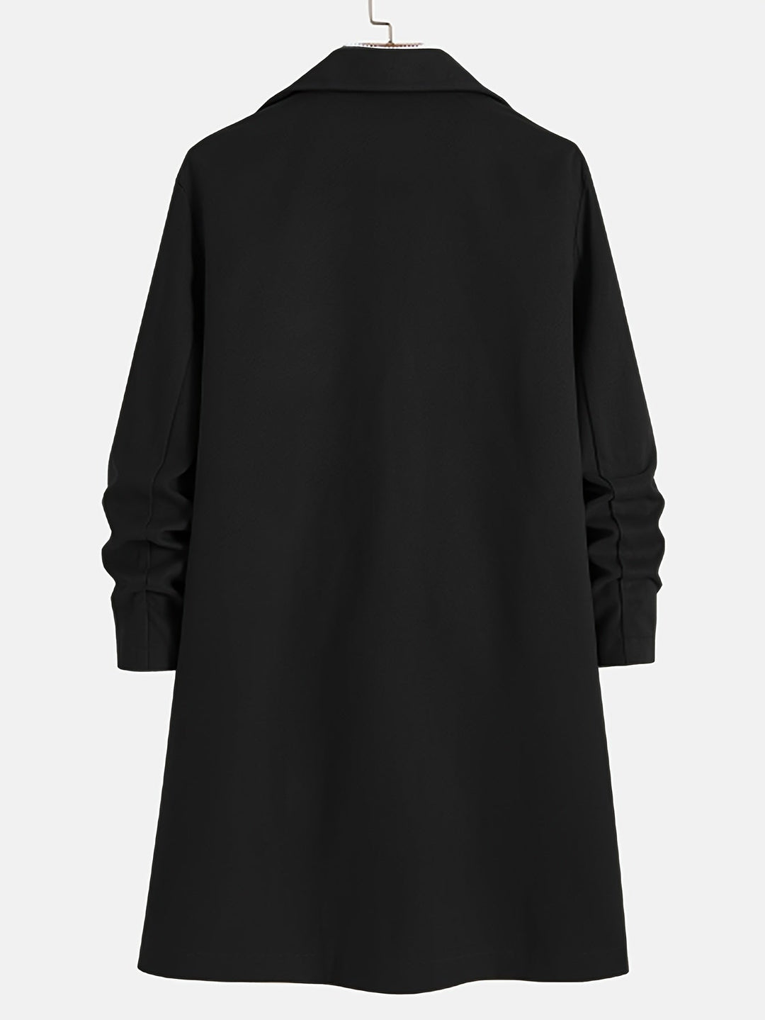 EB | Elegante Lange Jacke Polyester und Wolle Klassisch und Warm