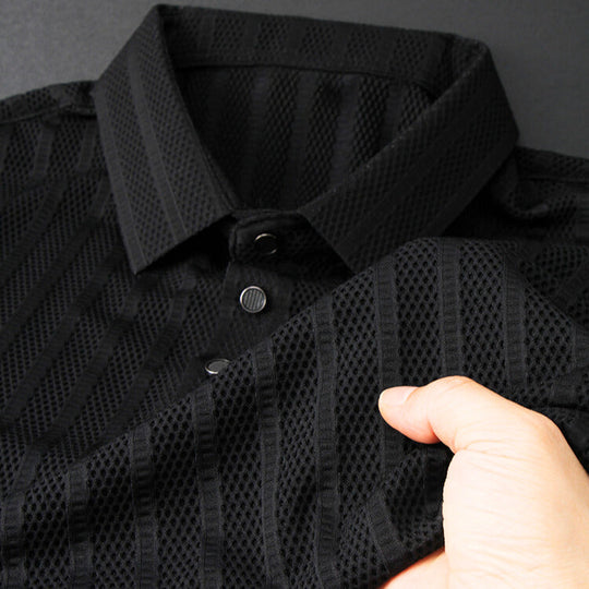 EB | Herren Poloshirt Aus Seide