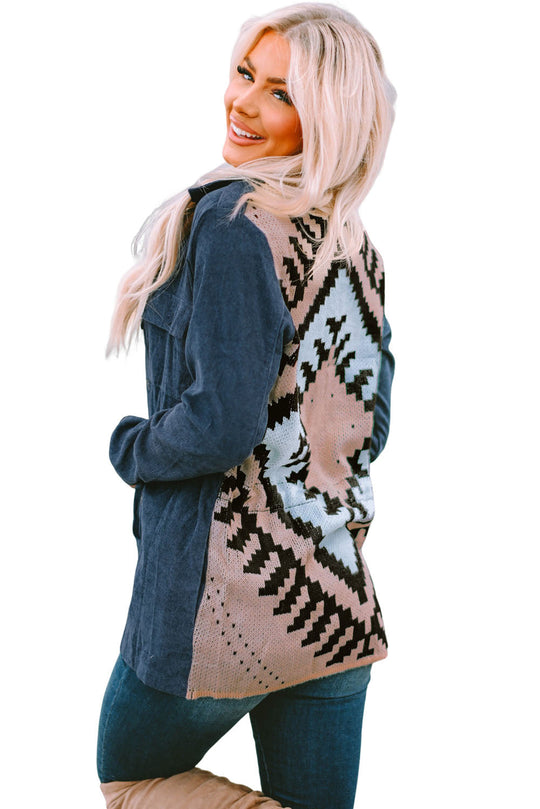 EB | Einzigartige Jacke mit Grafischem Rücken-design Modern und Stilvoll Perfekt für Den Alltag