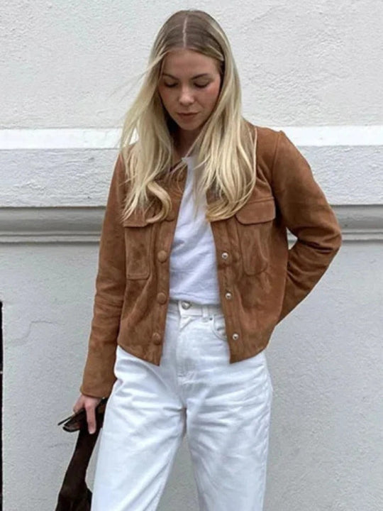 EB | Elegante Wildlederjacke