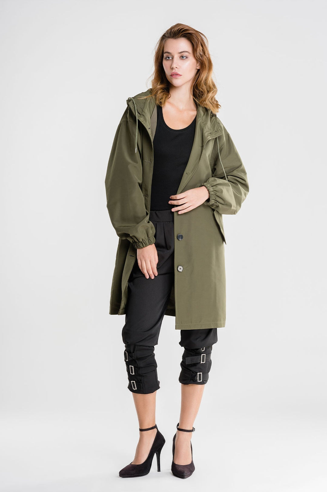 EB | Schicke Weiße Regenjacke