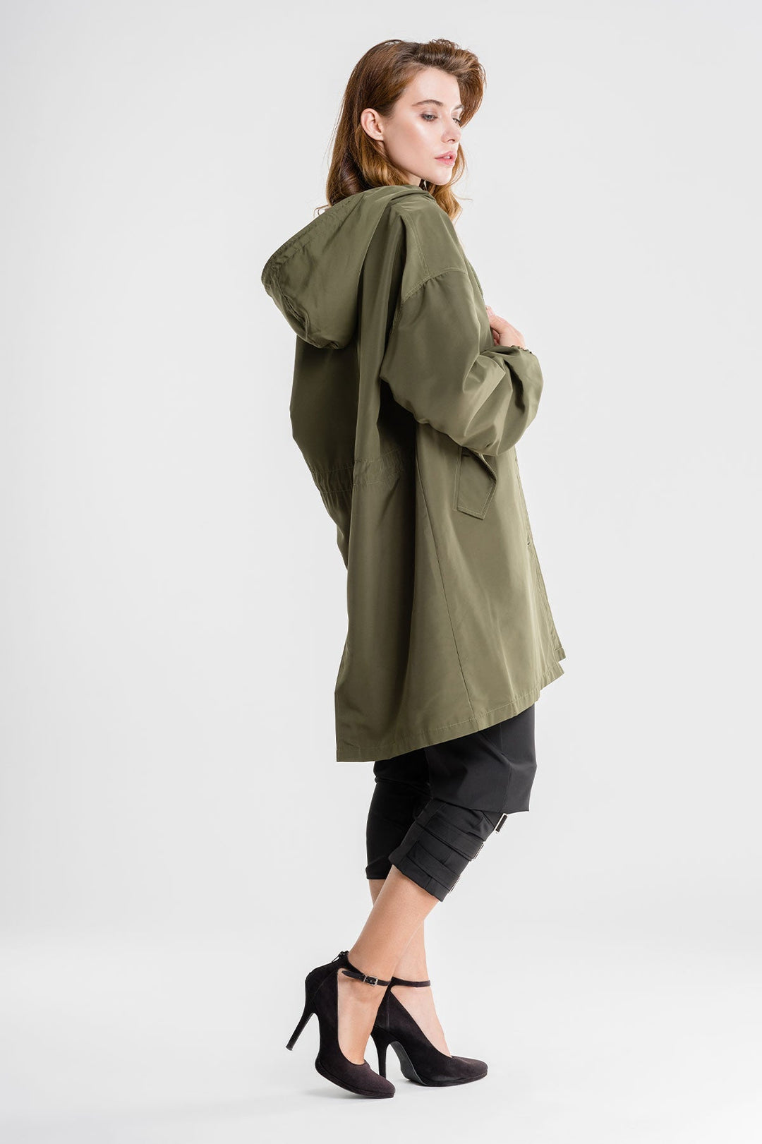 EB | Schicke Weiße Regenjacke