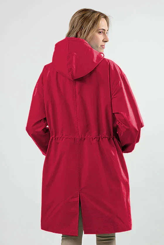 EB | Schicke Weiße Regenjacke