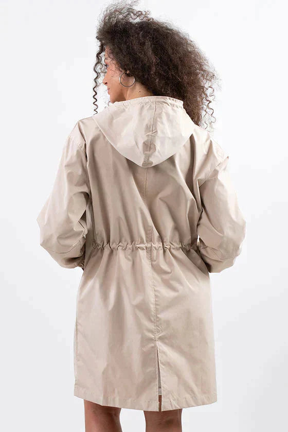 EB | Kapuzen-Windbreaker Übergroße Regenjacke Für Frauen Ideal für Outdoor-Aktivitäten