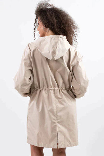 EB | Kapuzen-Windbreaker Übergroße Regenjacke Für Frauen Ideal für Outdoor-Aktivitäten