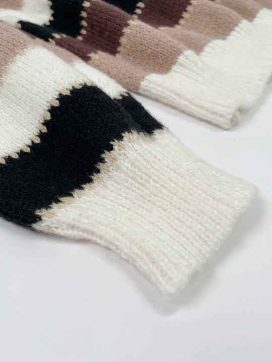 EB | Gestreifter Strickpullover