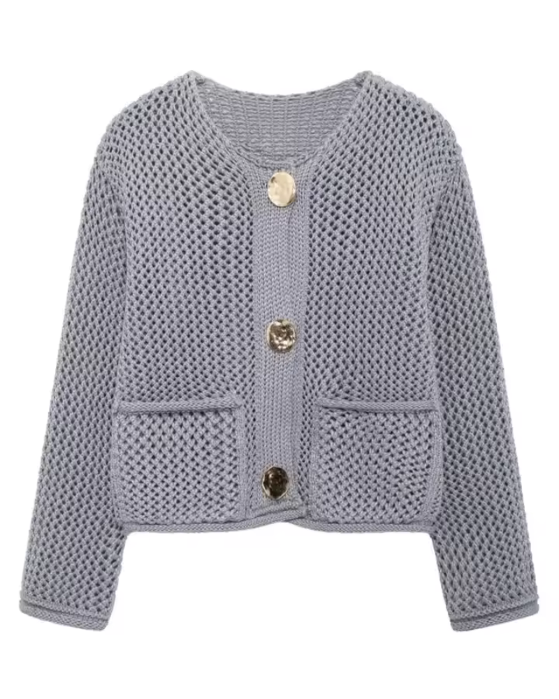 EB | Burgundy Cardigan