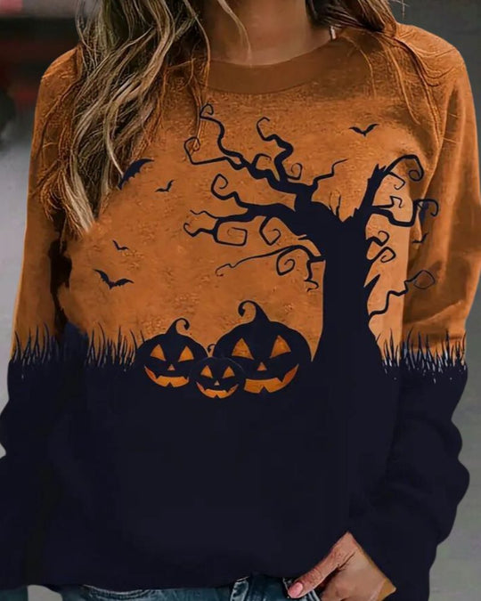 EB | Lässiger Halloween-Pullover