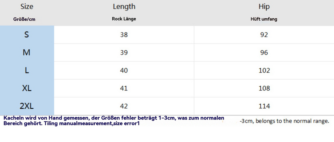 EB | Bedruckter Riemchenrock
