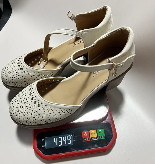 inspirierte Ankle-Strap Pumps EB
