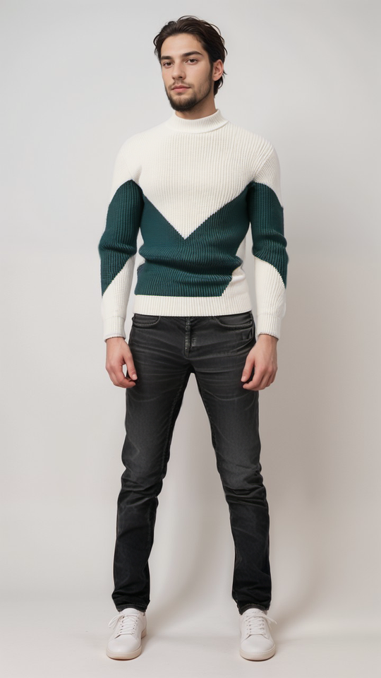 EB | Moderne Strickjacke