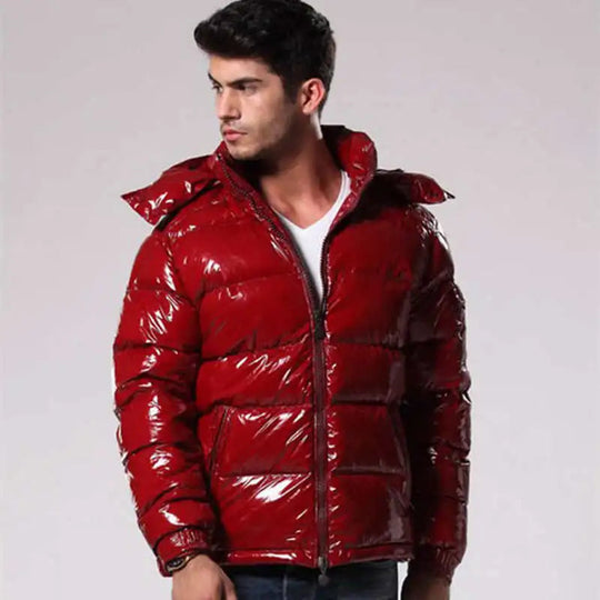 EB - Glänzende Herren-Pufferjacke