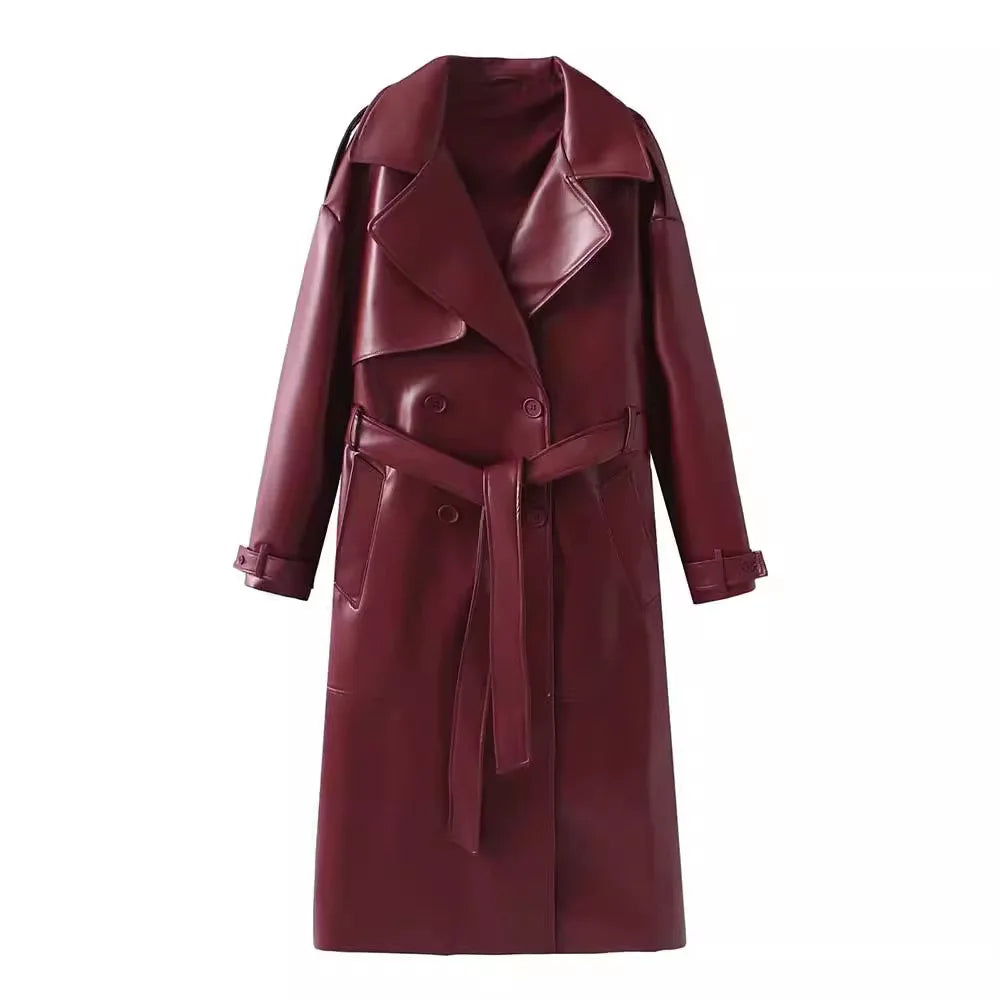 EB | Stilvolle Vegane Leder Damenjacke