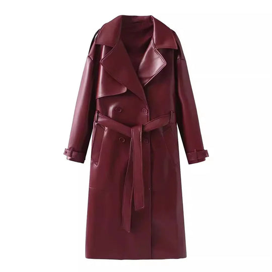 EB | Stilvolle Vegane Leder Damenjacke