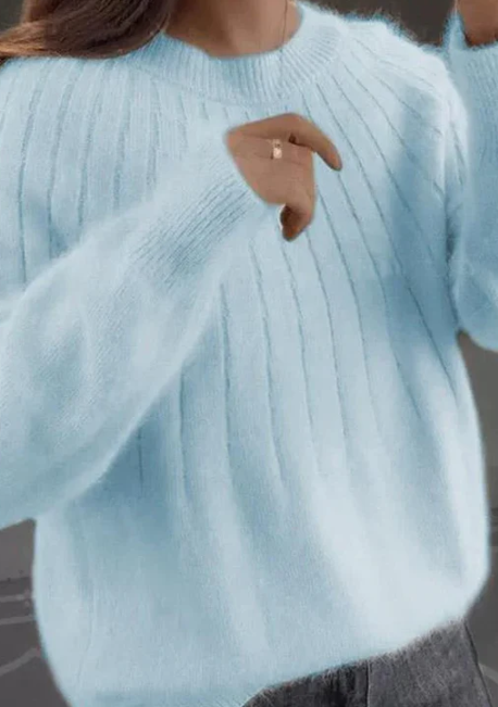 EB | Flauschiger Strickpullover