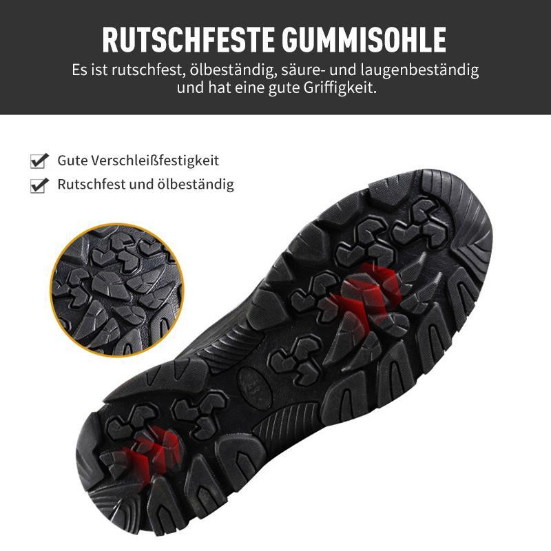 Anti-Smash und Anti-Durchstich High-Top Flugsicherheitsschuhe aus atmungsaktivem Gewebe EB
