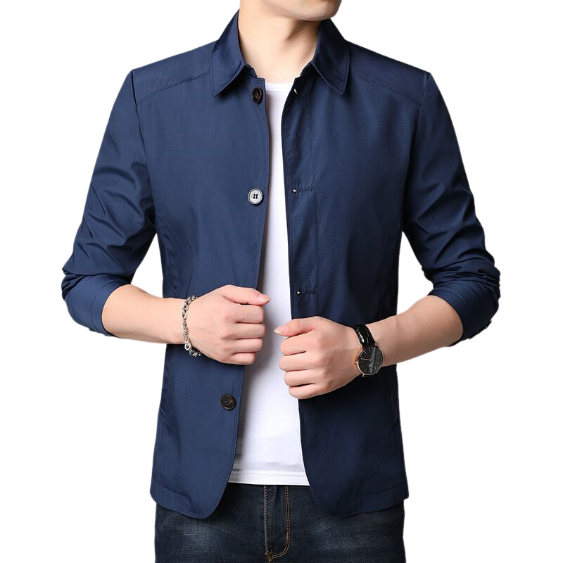 EB | Casual, Lockere, Winddichte Jacke für Männer