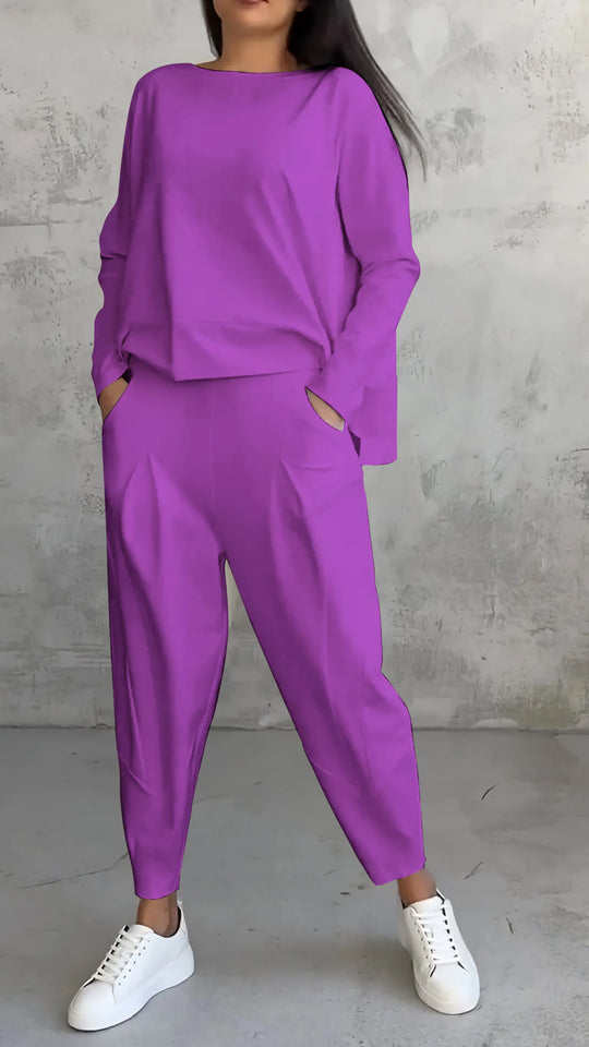 EB | Zweiteiliges Set In Einem Lässigen Relaxed Fit Modell