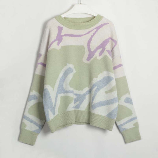 EB | Pullover mit Farbblock