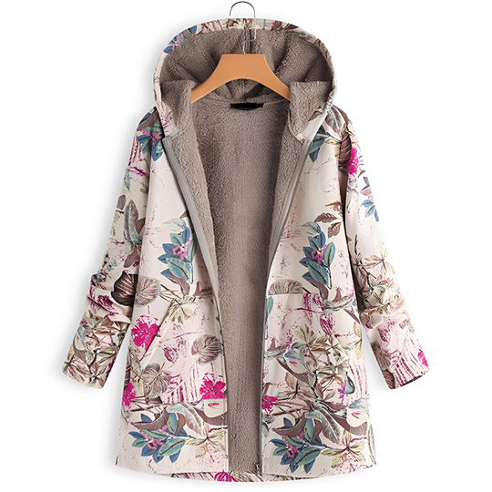 EB | Vintage-Jacke mit Muster für Damen