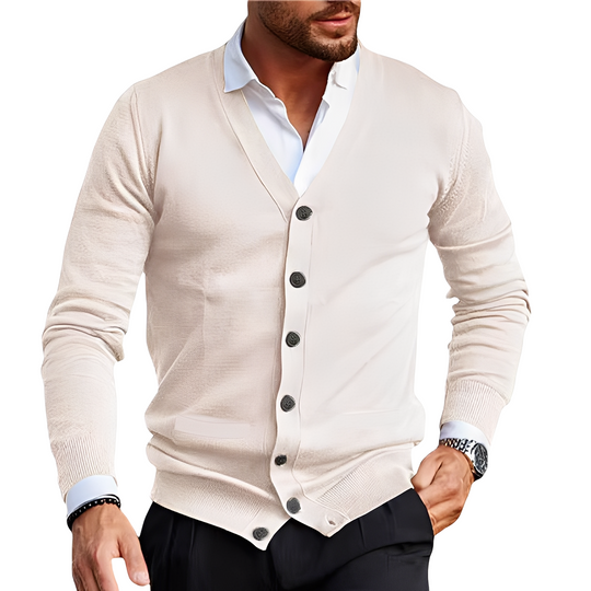 EB | Lässiger, einfacher Cardigan für Männer