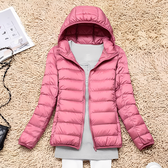 EB | Bequeme, schmal geschnittene Damen-Daunenjacke