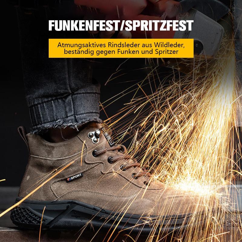 S1P Mode Rutschfeste, verschleißfeste, schlagfeste und pannensichere Sicherheitsarbeitsschuhe EB