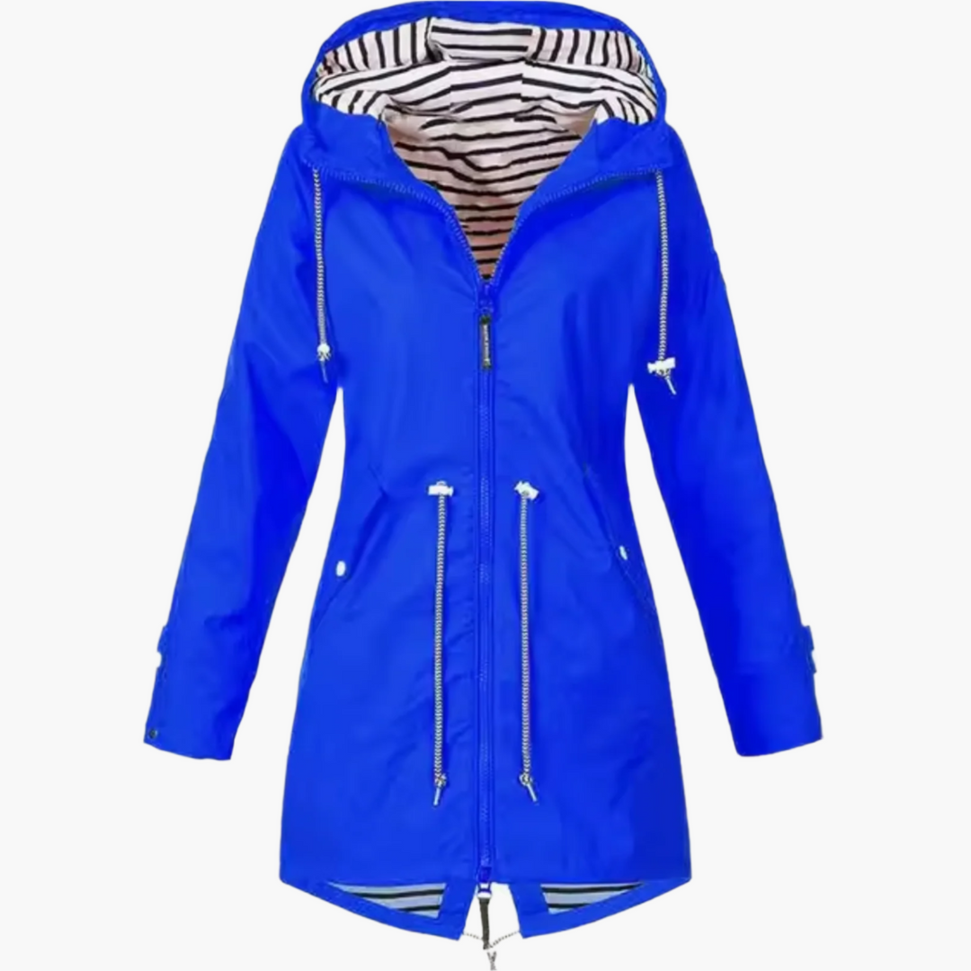 EB | Regenjacke mit Kapuze - Wasserdichte Windjacke für Outdoor & Alltag