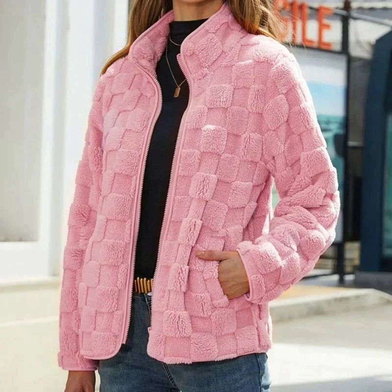 EB | Karierte Winterjacke für Damen