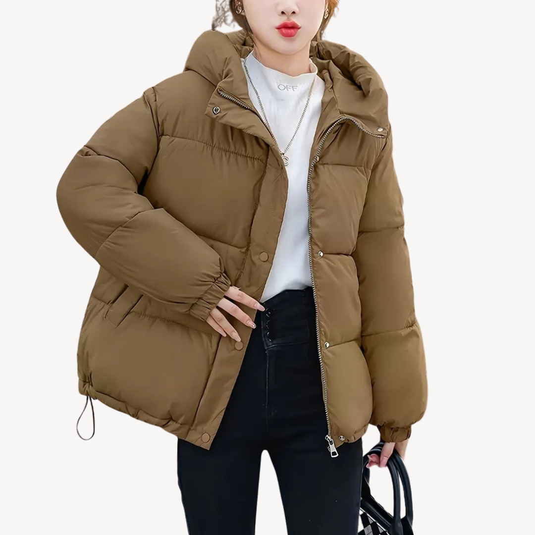 EB | Damen Hoodie Pufferjacke