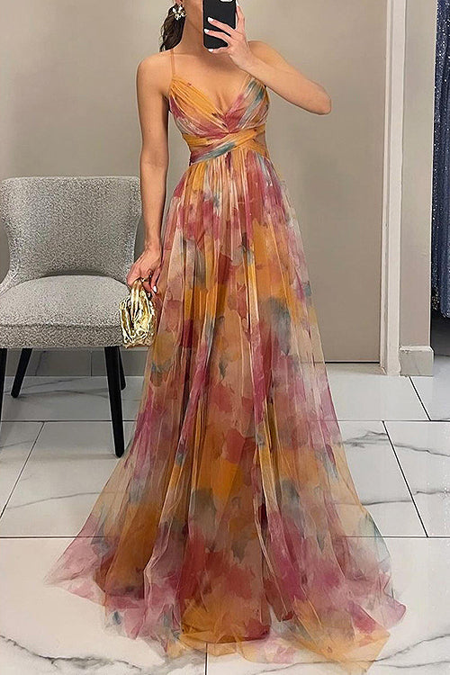 EB | Enchant My Love Print Maxi Kleid