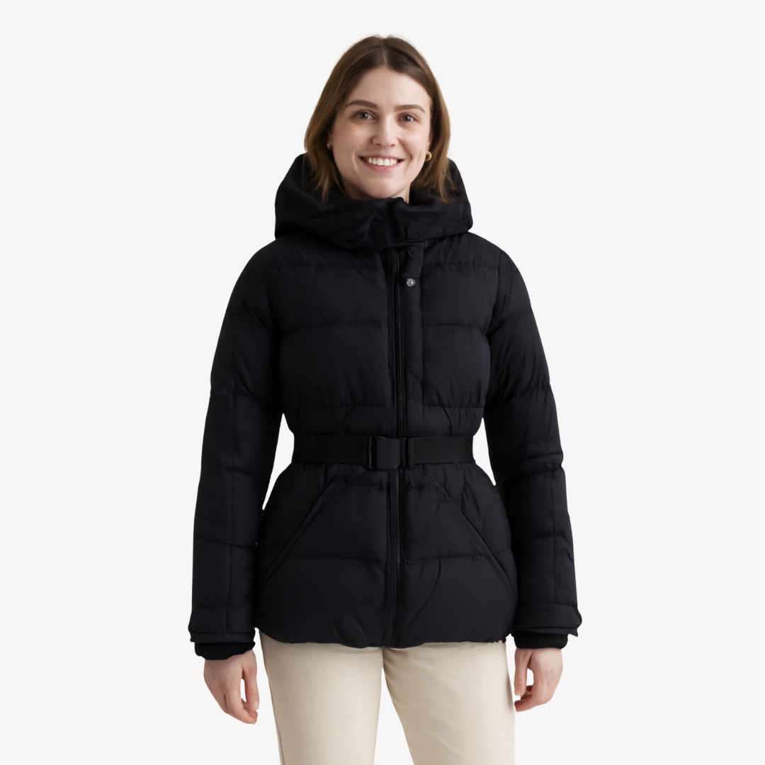 EB | Damen Gürteltaschen-Pufferjacke