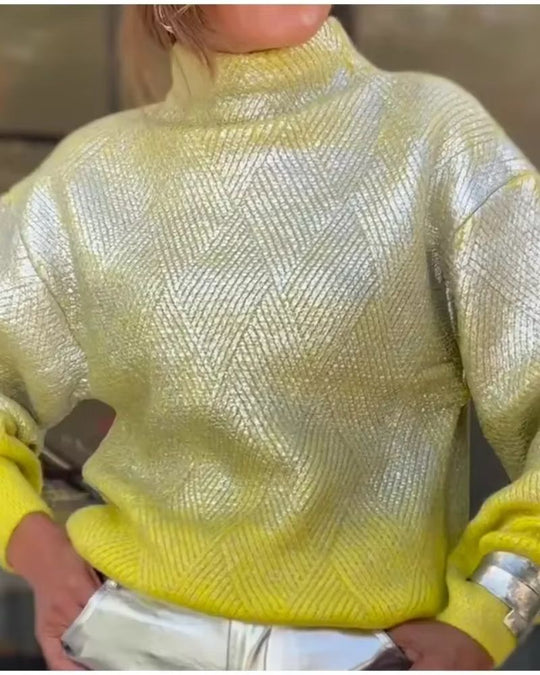 EB | Funkelnder Gradient Strickpullover