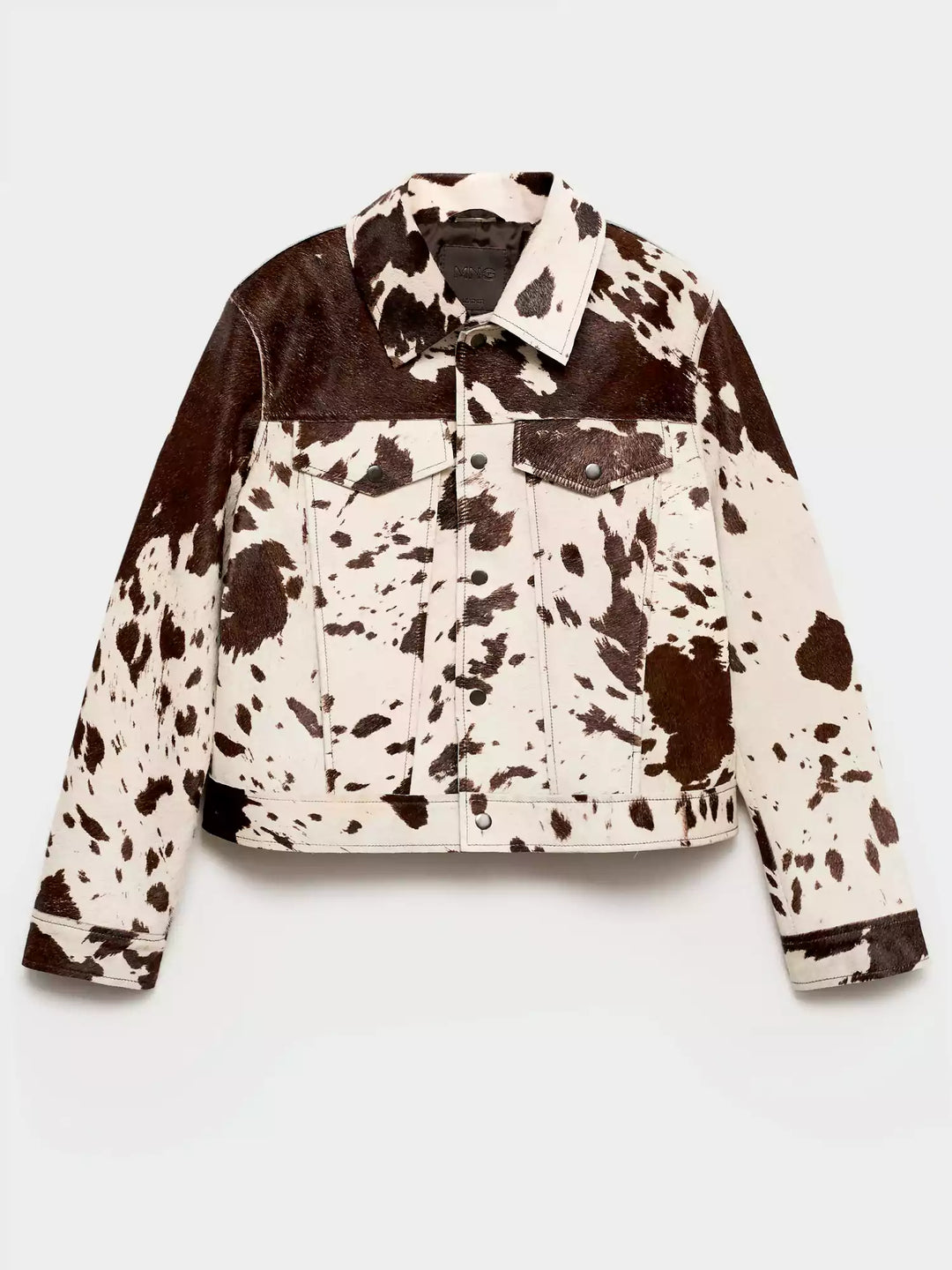 EB | Gemusterte Lederjacke
