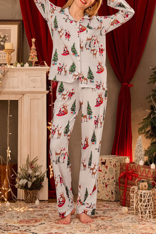EB | Weihnachtsdruck-Pyjamas