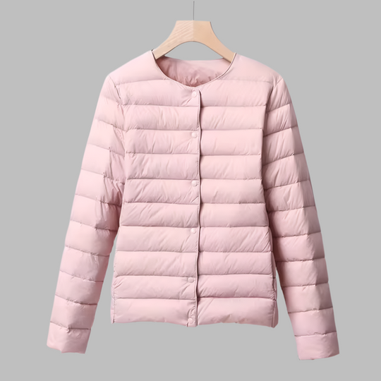 EB | Tragbare Wattierte Jacke Ohne Kragen für Frühling und Winter