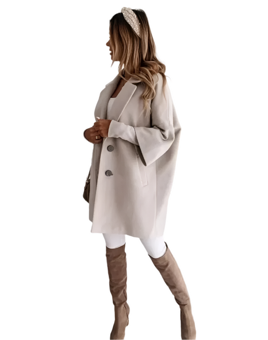 EB | Eleganter Locker Sitzender Damen Trenchcoat