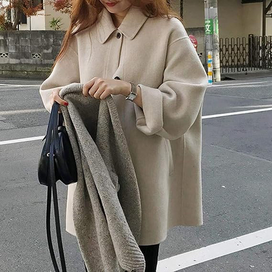 EB | Lange Trench Mantel Warme