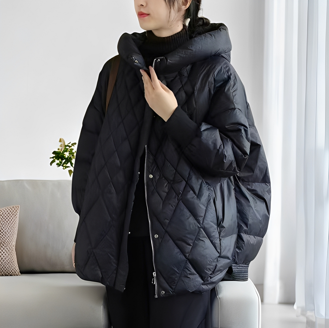 EB | Lässiger Winter-Daunenmantel mit Reißverschluss für Damen